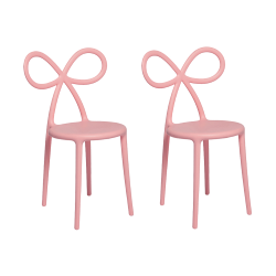 QEEBOO set de 2 chaises RIBBON CHAIR