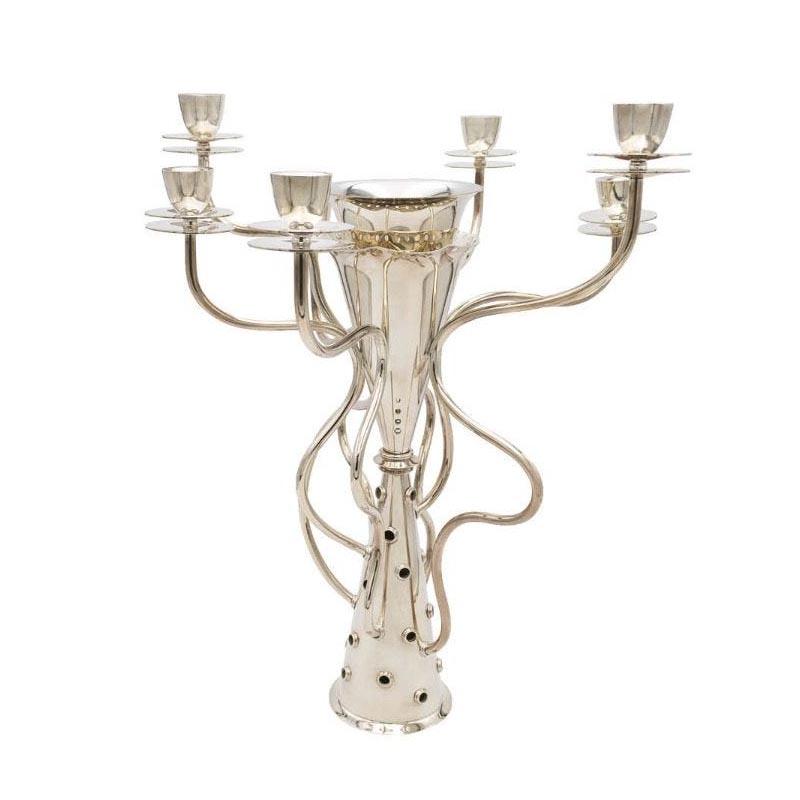 DRIADE candélabre SIMON (Argent - Métal)