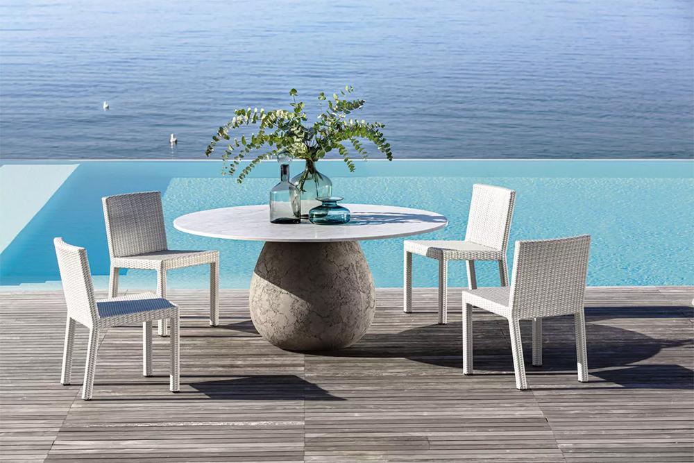 GERVASONI outdoor round table INOUT 836