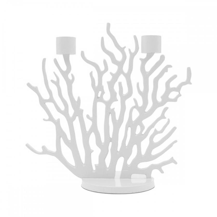 DRIADE candélabre TENOCHTITLAN MINI (Blanc - Aluminium)