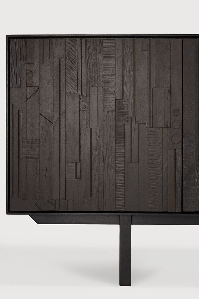 ETHNICRAFT sideboard MOSAIC with 4 doors