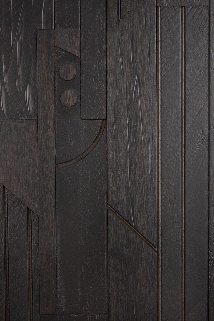 ETHNICRAFT sideboard MOSAIC with 4 doors