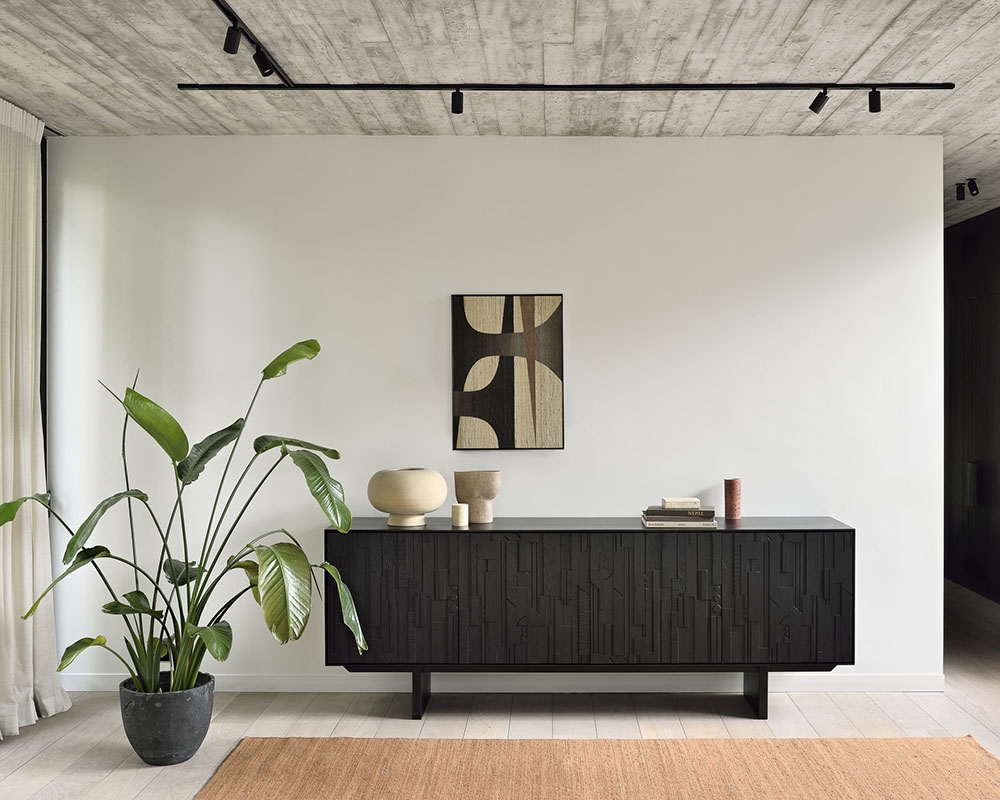 ETHNICRAFT sideboard MOSAIC with 4 doors