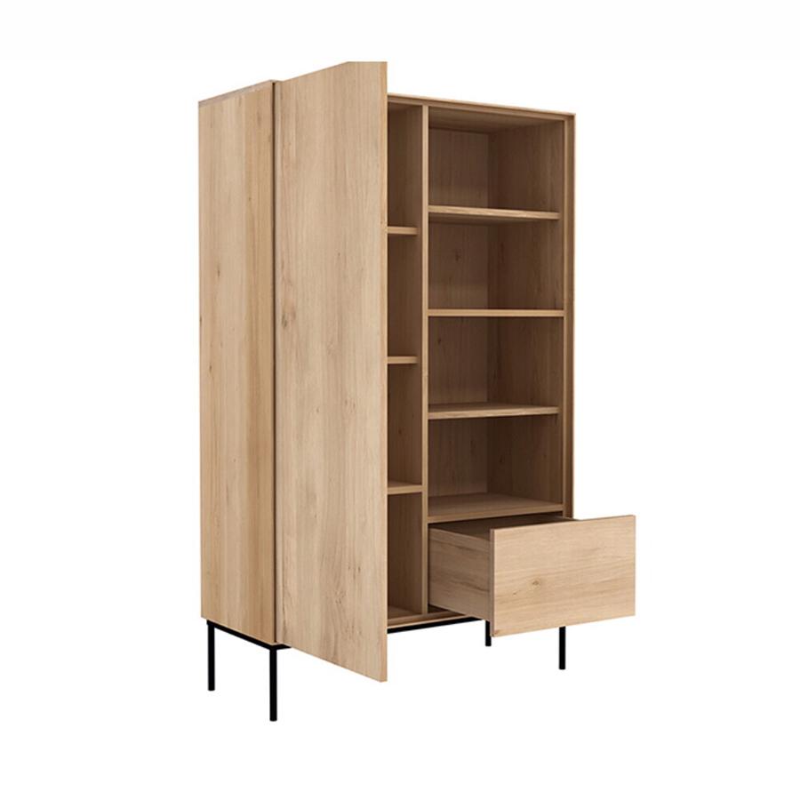 ETHNICRAFT high furniture storage cupboard WHITEBIRD