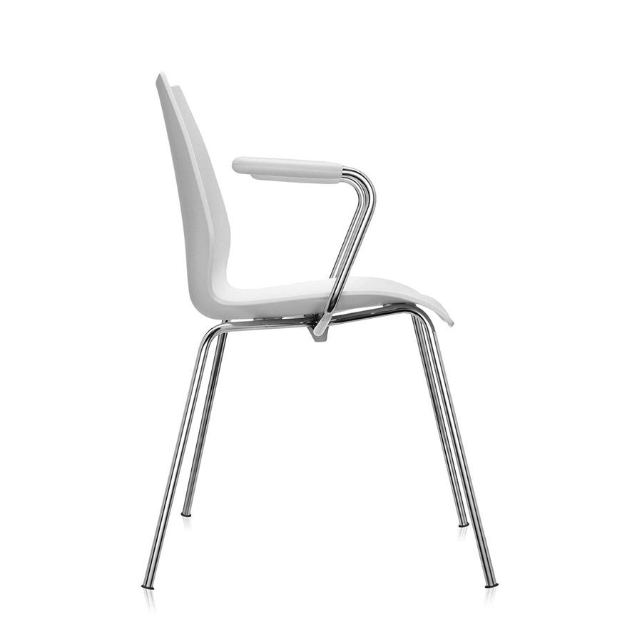 KARTELL set of 2 chairs with arms MAUI