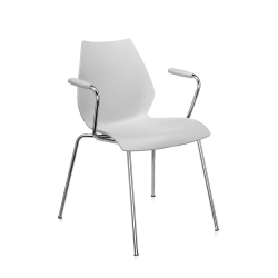 KARTELL set of 2 chairs with arms MAUI