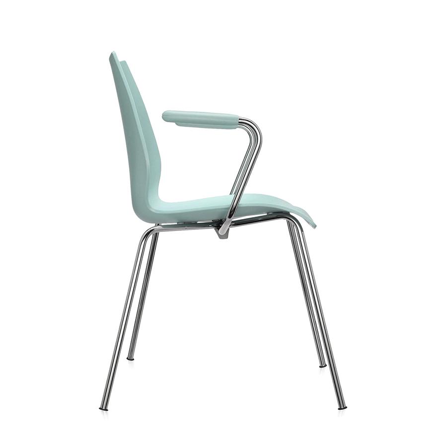 KARTELL set of 2 chairs with arms MAUI
