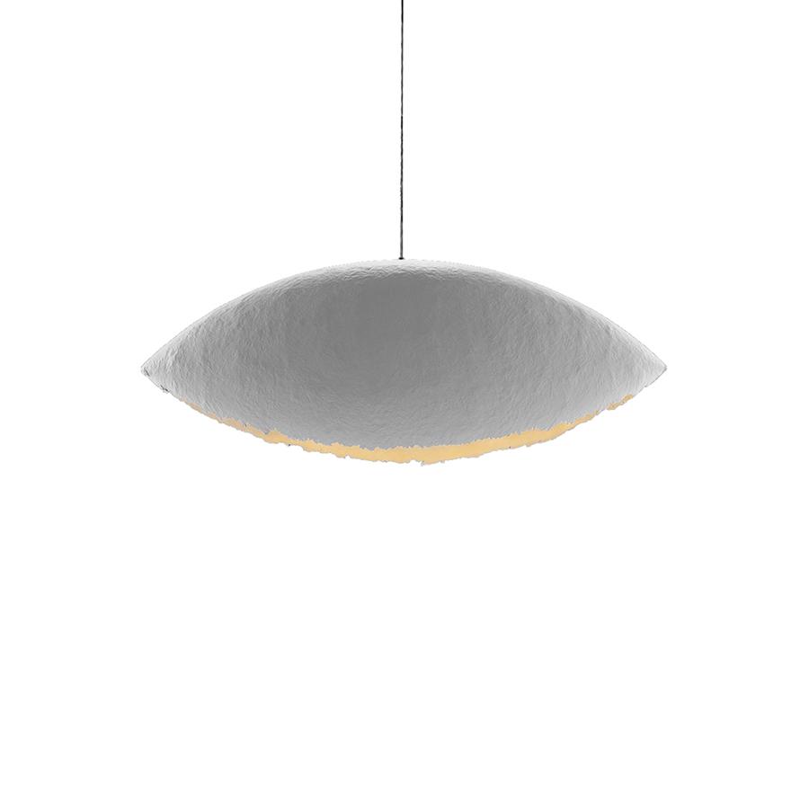 CATELLANI & SMITH lampe à suspension POSTKRISI 50 (Naturel - Fibre de verre et métal)