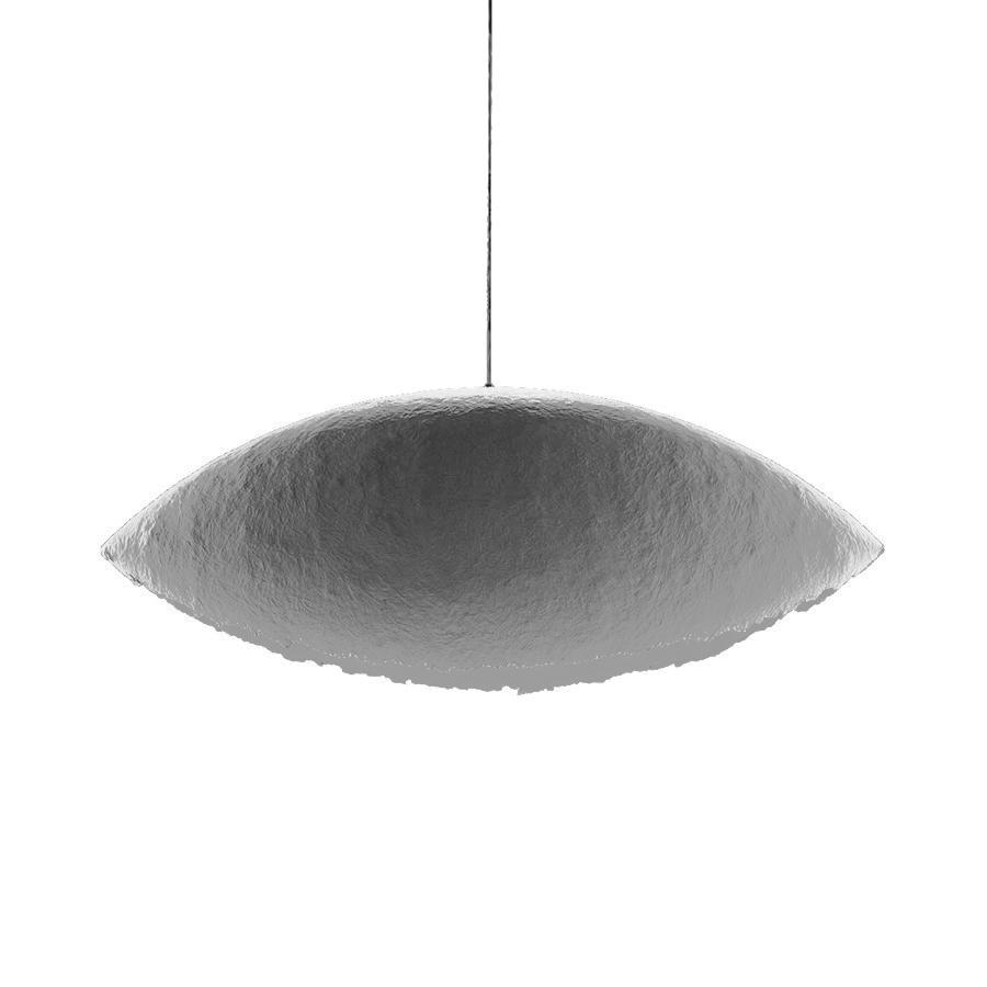 CATELLANI & SMITH lampe à suspension POSTKRISI 51 (Argent - Fibre de verre et métal)