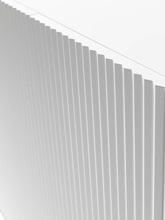 HORM buffet avec 5 portes LEON sur base Mid-Century Modern L 240 cm