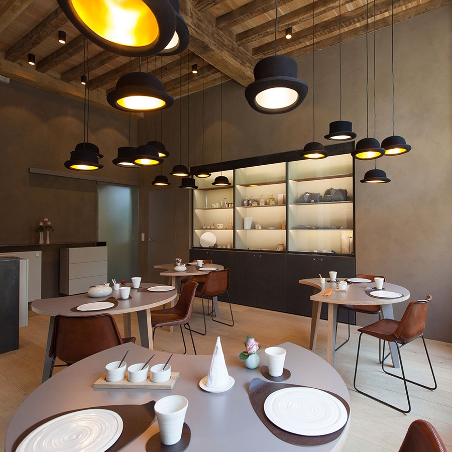 INNERMOST suspension lamp with top hat WOOSTER