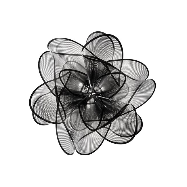 SLAMP lampe murale applique ou lampe de plafond plafonnier LA BELLE ÉTOILE ETOILE BLACK (Black - Cri