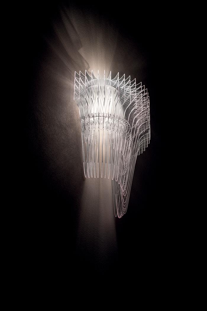 SLAMP wall lamp ARIA TRANSPARENT