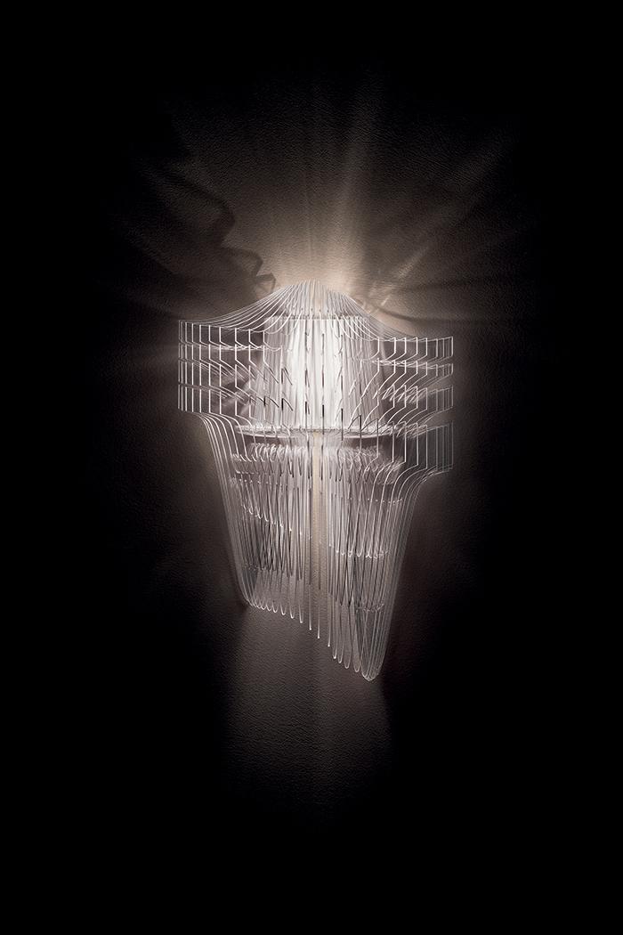 SLAMP wall lamp ARIA TRANSPARENT