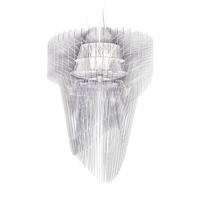 SLAMP lampe à suspension ARIA XL (Transparent - Lentiflex ® / Cristalflex ®)