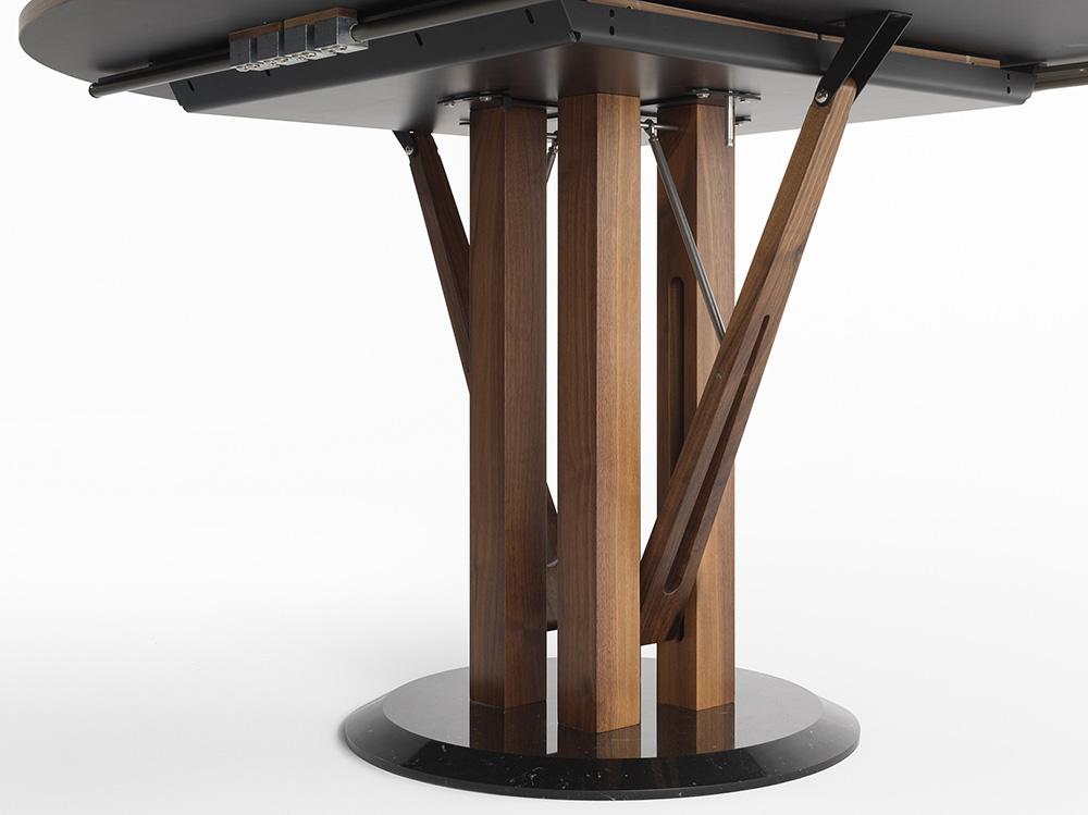 HORM table ronde extensible à rallonge FLOWER
