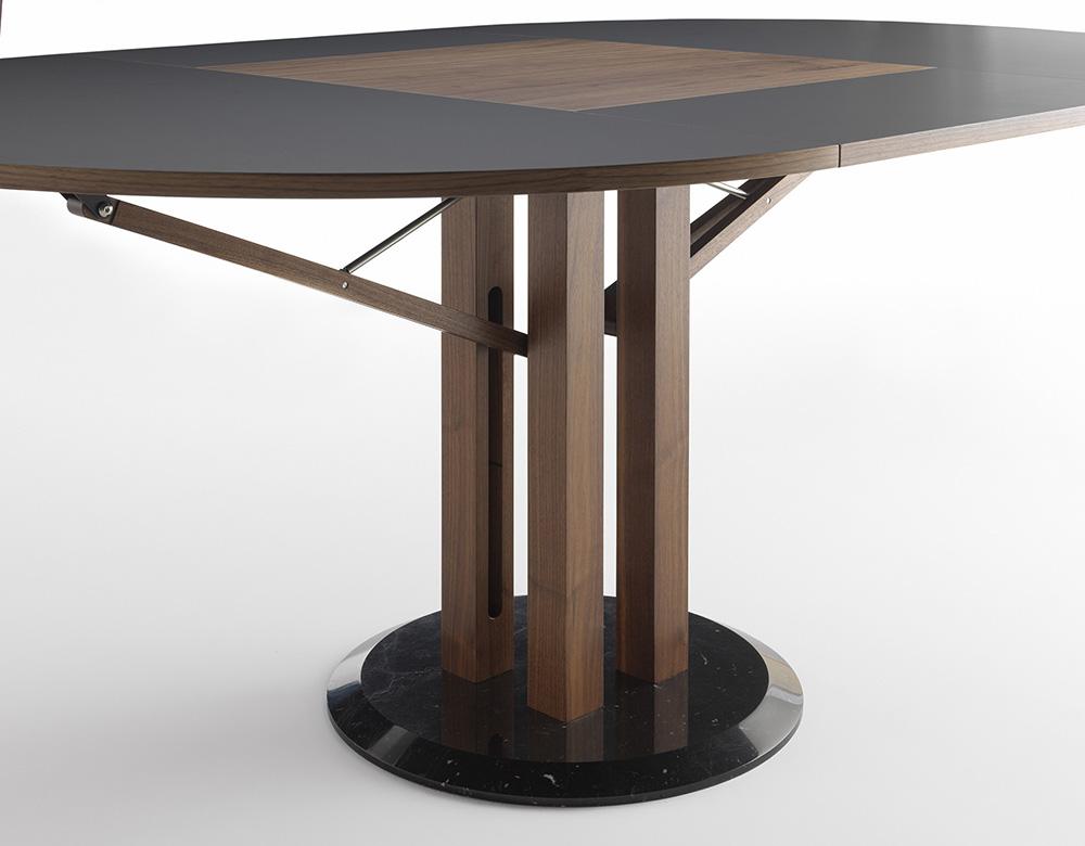 HORM table ronde extensible à rallonge FLOWER