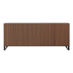 HORM buffet avec 5 portes LEON sur base Minimal Design L 240 cm