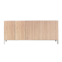 HORM buffet avec 5 portes LEON sur base Minimal Design L 240 cm