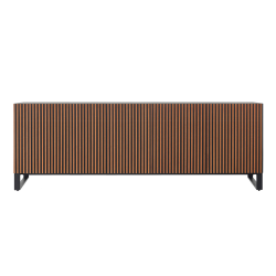 HORM buffet avec 5 portes LEON sur base Minimal Design L 240 cm