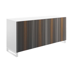 HORM buffet avec 4 portes CARLOS sur base Minimal Design L 192 cm