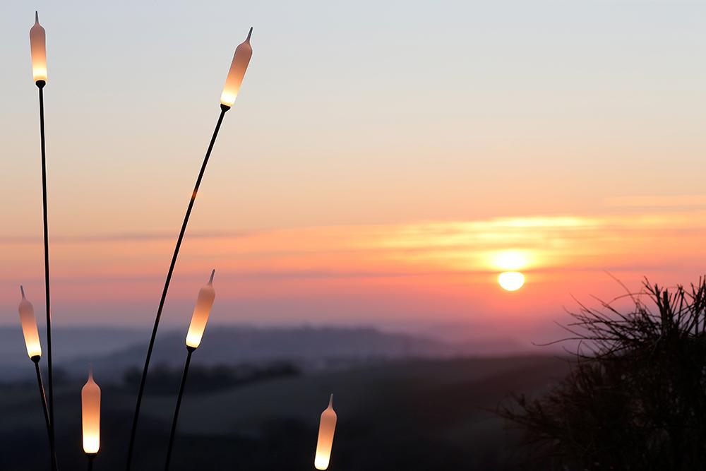 KARMAN outdoor floor lamp NILO