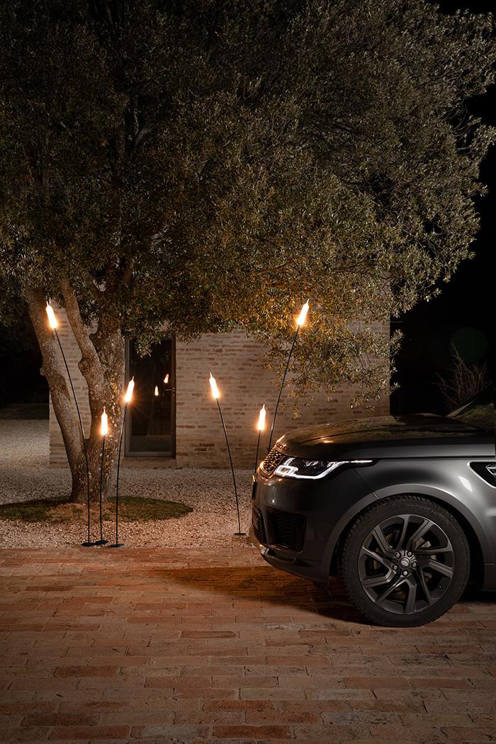 KARMAN outdoor floor lamp NILO