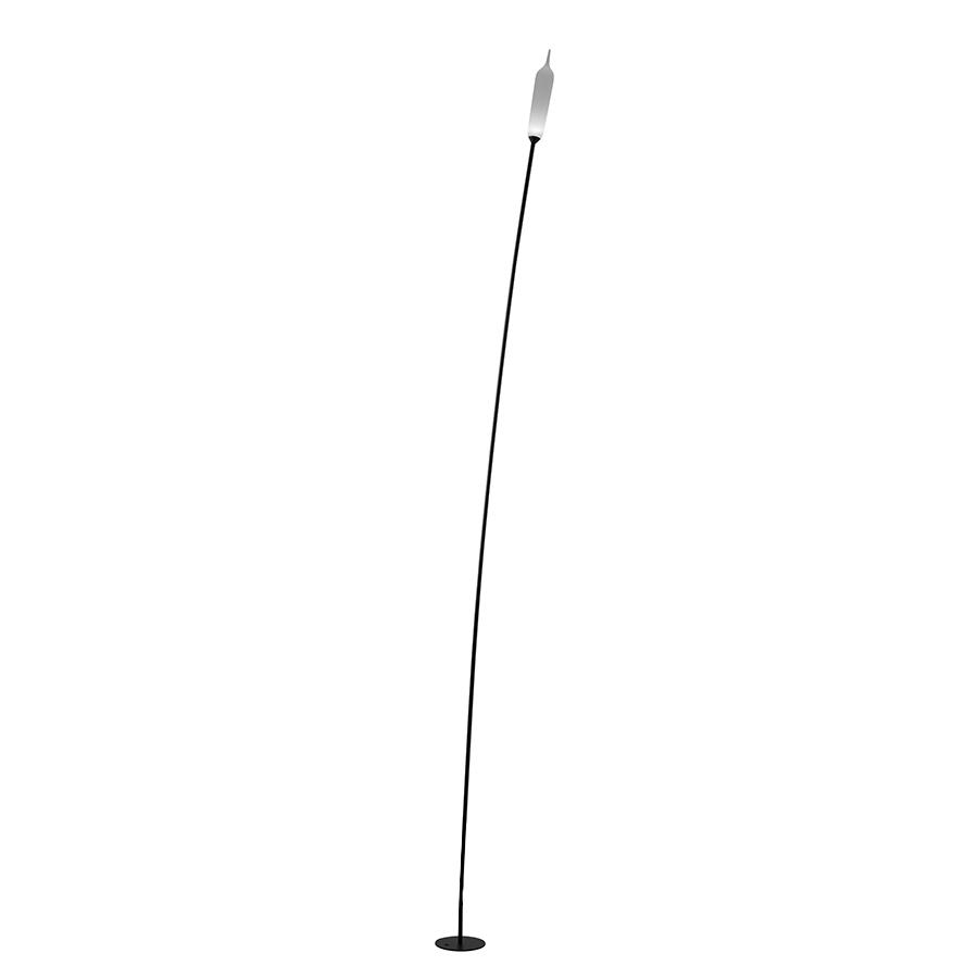 KARMAN lampadaire d'extérieur NILO (H 220 cm, raccordement au sol - Aluminium et résine)