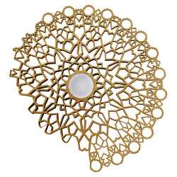 KARMAN lampe murale applique ou de plafond NOTREDAME LARGE