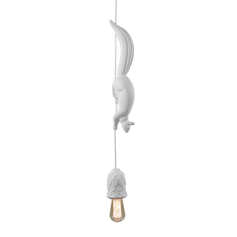 KARMAN lampe à suspension SHERWOOD ET ROBIN (Un écureuil - Céramique)