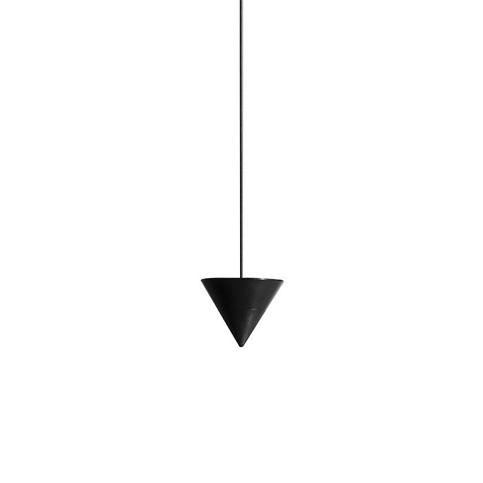 KARMAN lampe à suspension FILOMENA (Uplight 2700K - Aluminium noir mat)