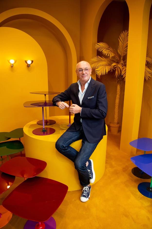 KARTELL side table THIERRY 50 x 50 cm