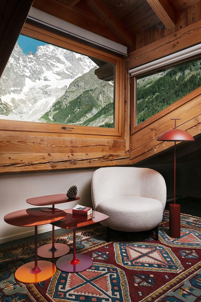 KARTELL armchair LUNAM fabric ORSETTO