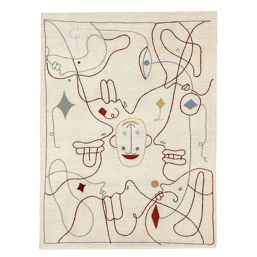 NANIMARQUINA tapis SILHOUETTE (200x300 cm - Laine afghane)