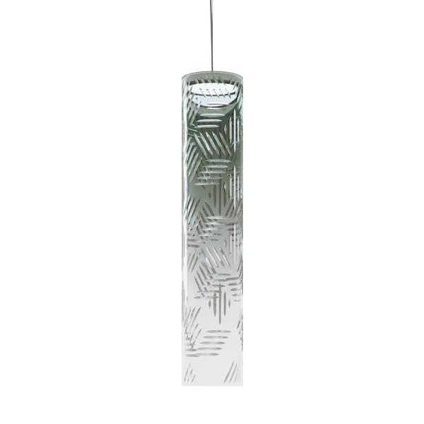 KDLN KUNDALINI lampe à suspension JER (Vert dégradé - verre et métal)