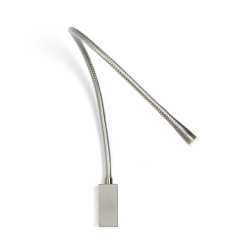 CONTARDI wall lamp FLEXILED with woven steel mesh without switch