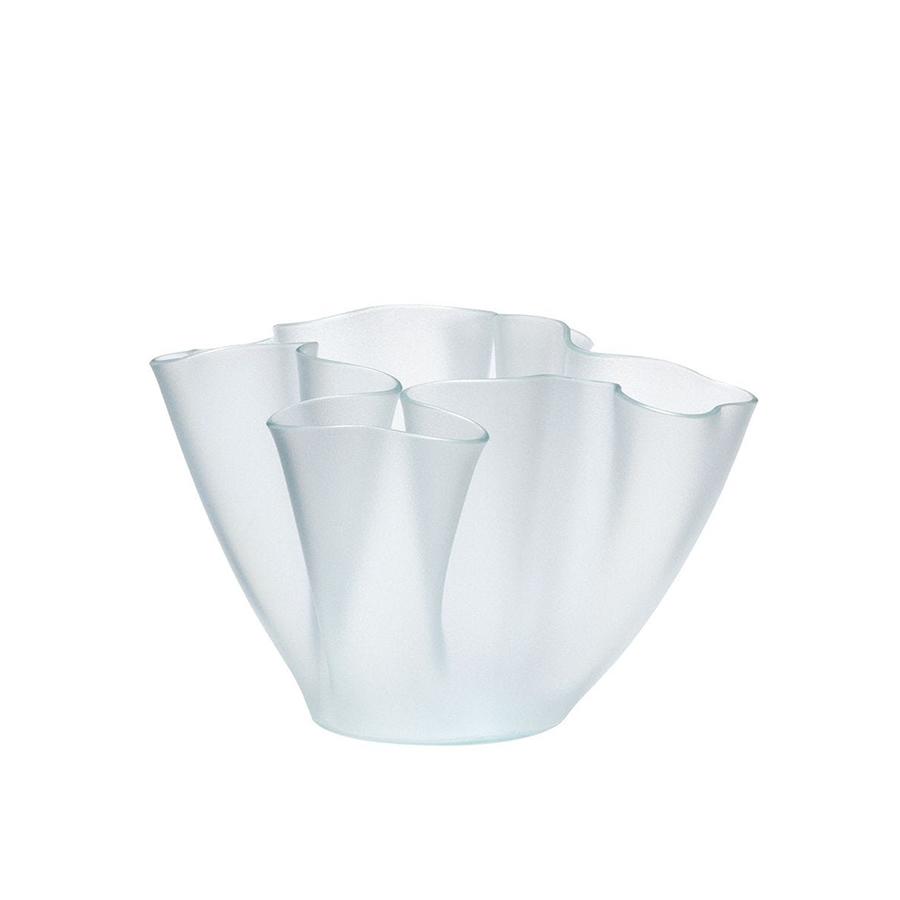 FONTANA ARTE vase CARTOCCIO (Opaline h 20 cm - Verre)
