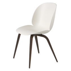 GUBI chaise BEETLE DINING CHAIR base en chêne fumé