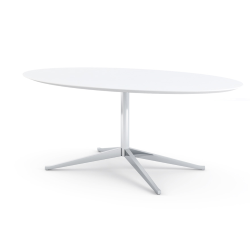 KNOLL oval table FLORENCE KNOLL 198 x 121 cm