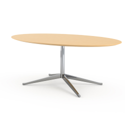 KNOLL oval table FLORENCE KNOLL 198 x 121 cm