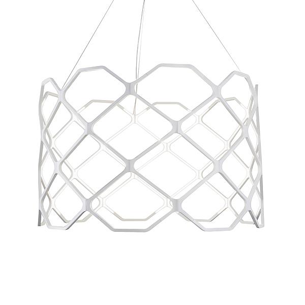 NEMO lampe à suspension TITIA LED (Blanc - Aluminium)