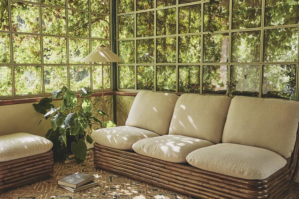 GUBI outdoor sofa 3 places BOHEMIAN 72