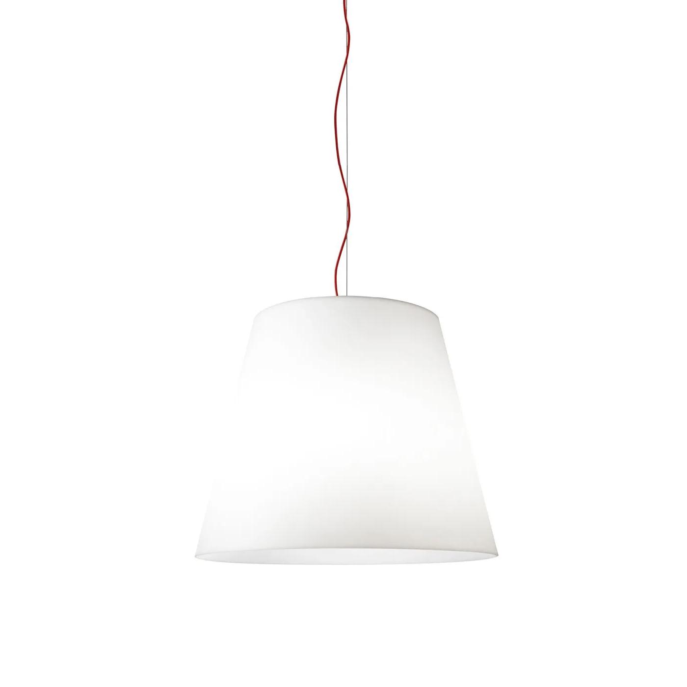 FONTANA ARTE lampe à suspension AMAX (Ø 47 cm - Polymère et métal)