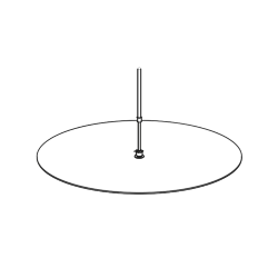 FONTANA ARTE closing disk for lamp AMAX