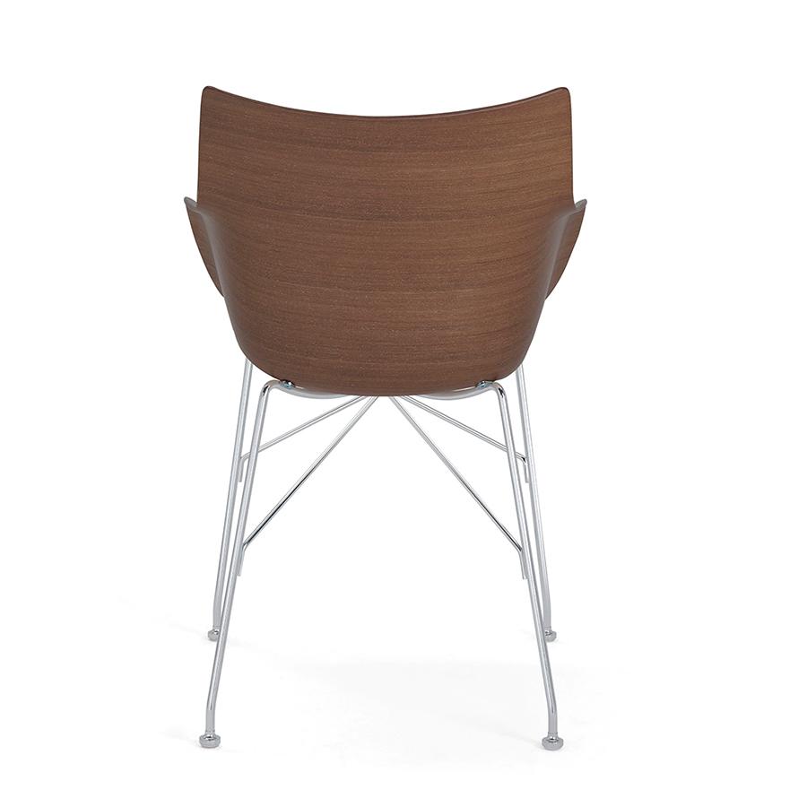 KARTELL chair with arms Q/WOOD