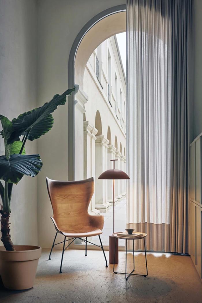 KARTELL coffee table AL WOOD