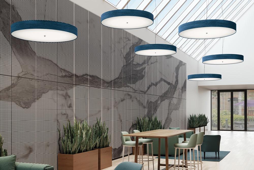 MODOLUCE lampe à suspension DISCOVOLANTE LED DIMMER TRIAC Ø 100 cm