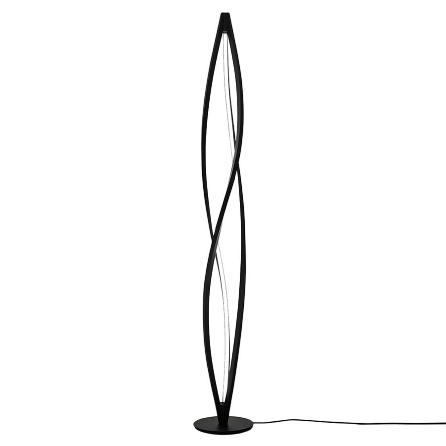NEMO lampadaire IN THE WIND (Noir, 3000K - aluminium, PMMA)