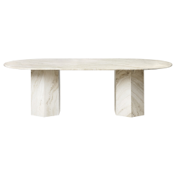 GUBI elliptical table EPIC DINING TABLE