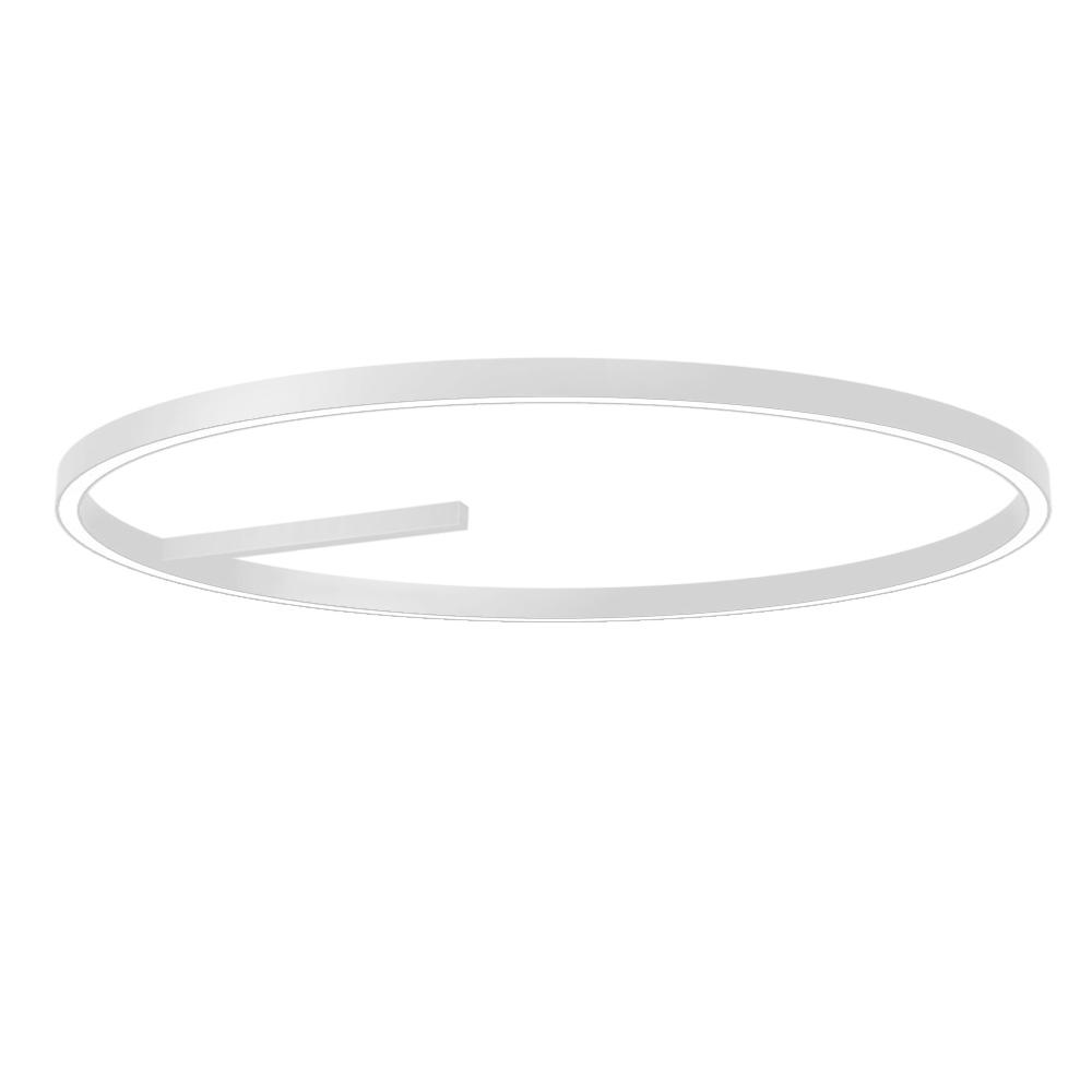 NEMO STUDIO lampe au plafond ZIRKOL CEILING Ø 100 cm (Blanc 3000K - Aluminium verni)